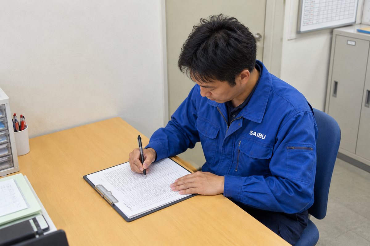 日報・終業点呼