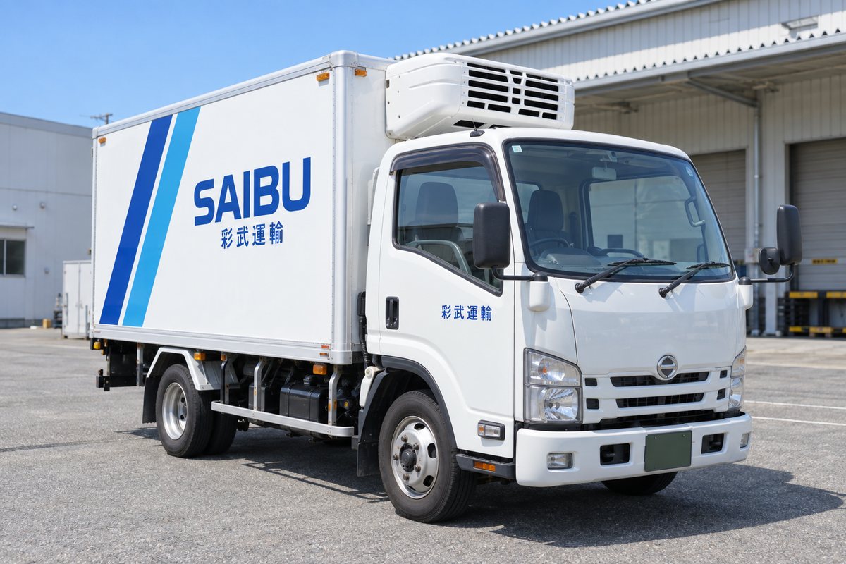 2t・3tドライバーが乗る冷凍車